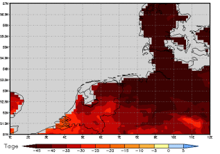 Area mean of this climate scenario: -49 days